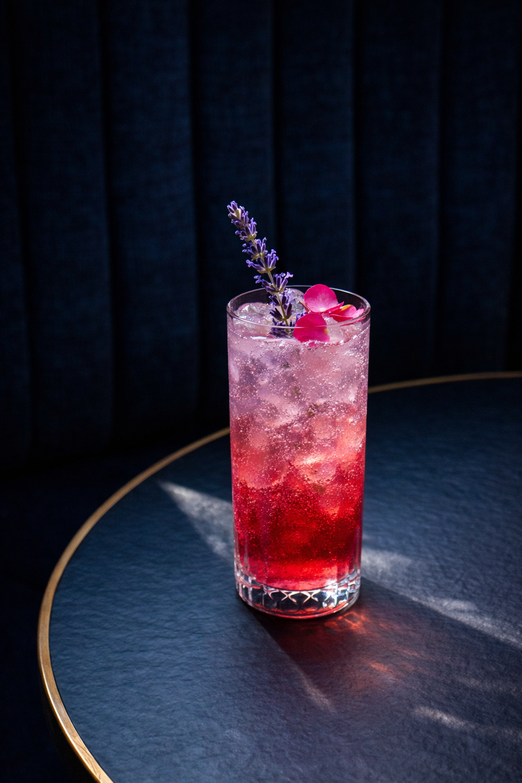 Lavender, Rosewater, and Hibiscus Spritz Cocktail : A Lovely Combination