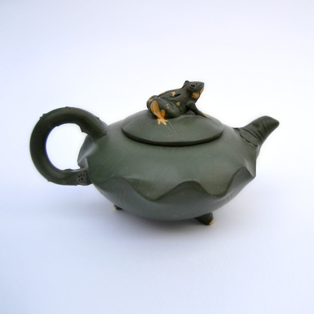 Limited Edition Collector's Item Stoneware Teapot - THE BLUE HOUSE