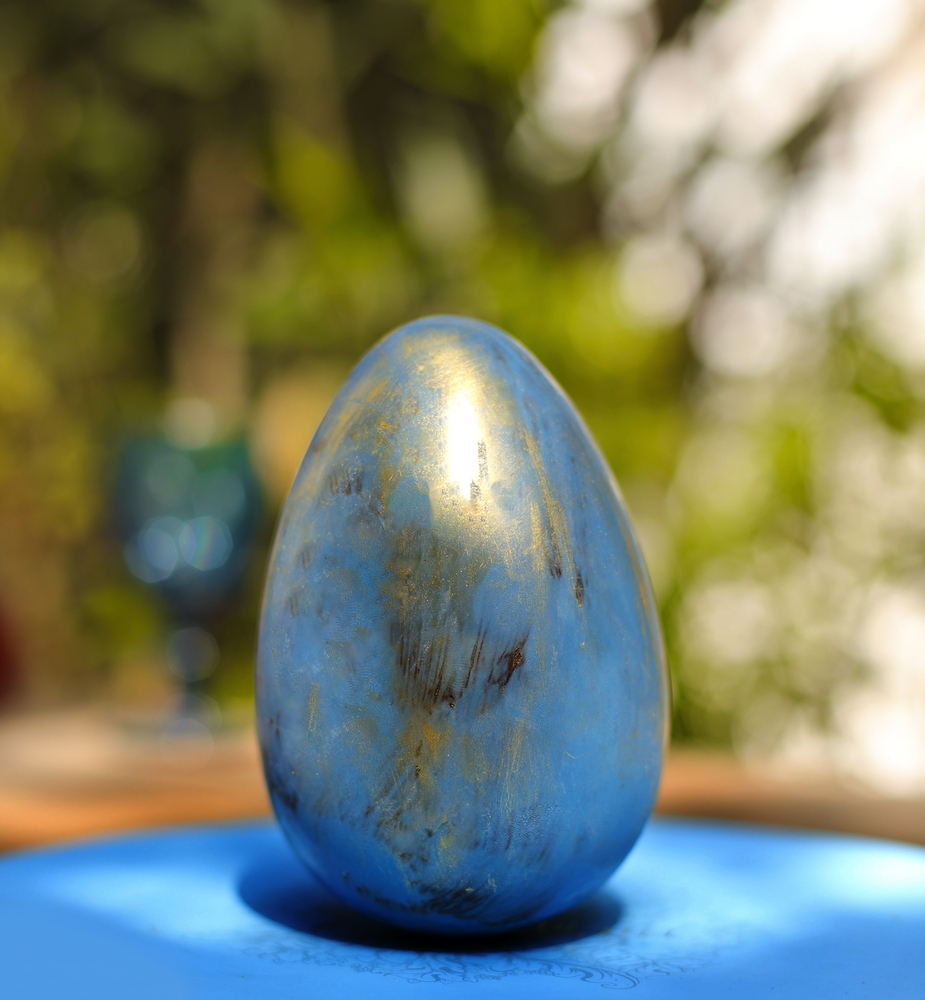 Royal Blue Callebaut Egg