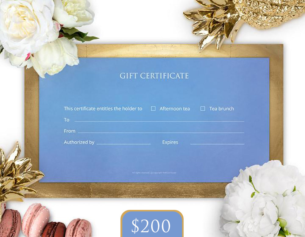 $200 Gift-Card - THE BLUE HOUSE